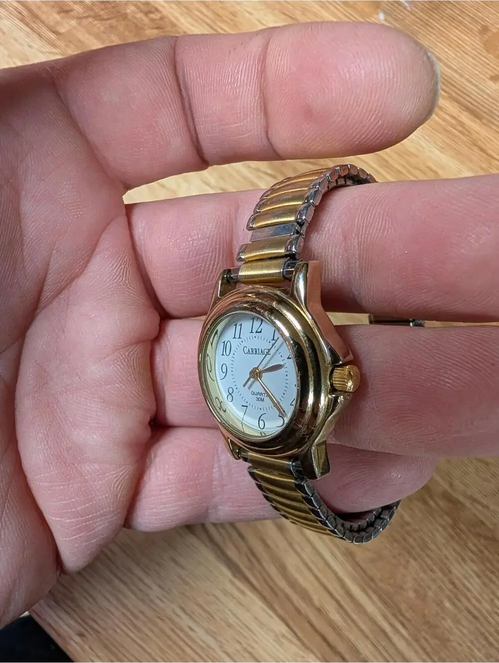 Carriage Quartz Women's Two-Tone Wristwatch